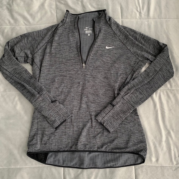 Nike Tops - gray nike zip up